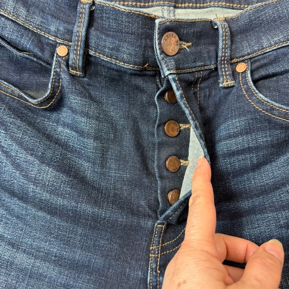 Level 99 Women’s Dark Blue Jeans Size 29 - Picture 7 of 11